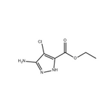 1H-Pyrazole-5-carboxylic acid, 3-amino-4-chloro-, ethyl ester