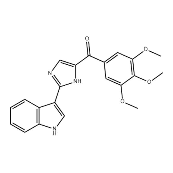 VERU-111 (1H-indol-3-yl)-1H-imidazol-4-yl)(3,4,5-trimethoxyphenyl)methanone