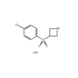 3-[(4-Chlorophenyl)sulfonyl]azetidine hydrochloride